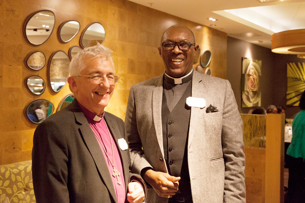 Bishop Michael with Revd Preb Carl Ramsay