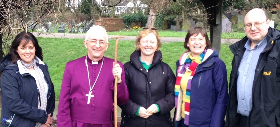 Community of St Chad - Bishop Michael at annual service 2017